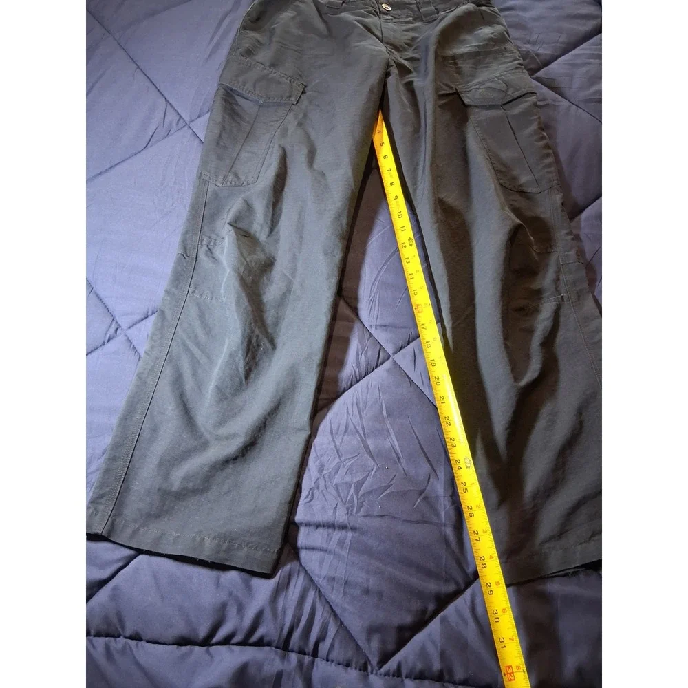5.11 Tactical Mens Ripstop Cargo‎ Pants Navy Blue Work Hiking Outdoor Size 32x32